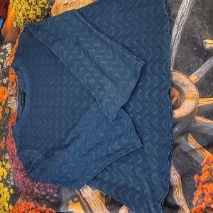 Womens AB Studio Lace-Like Blouse